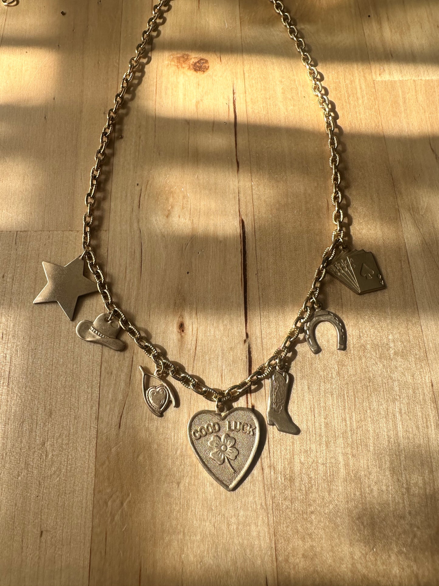 Ready Made Western Charm Necklace